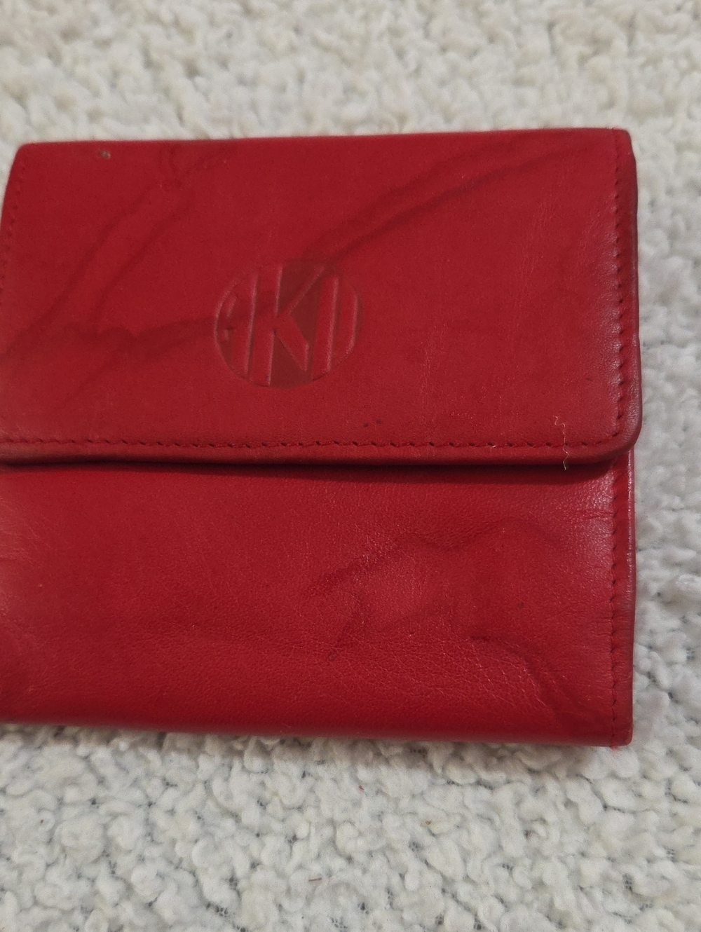 ANNE KLEIN LEATHER WALLET